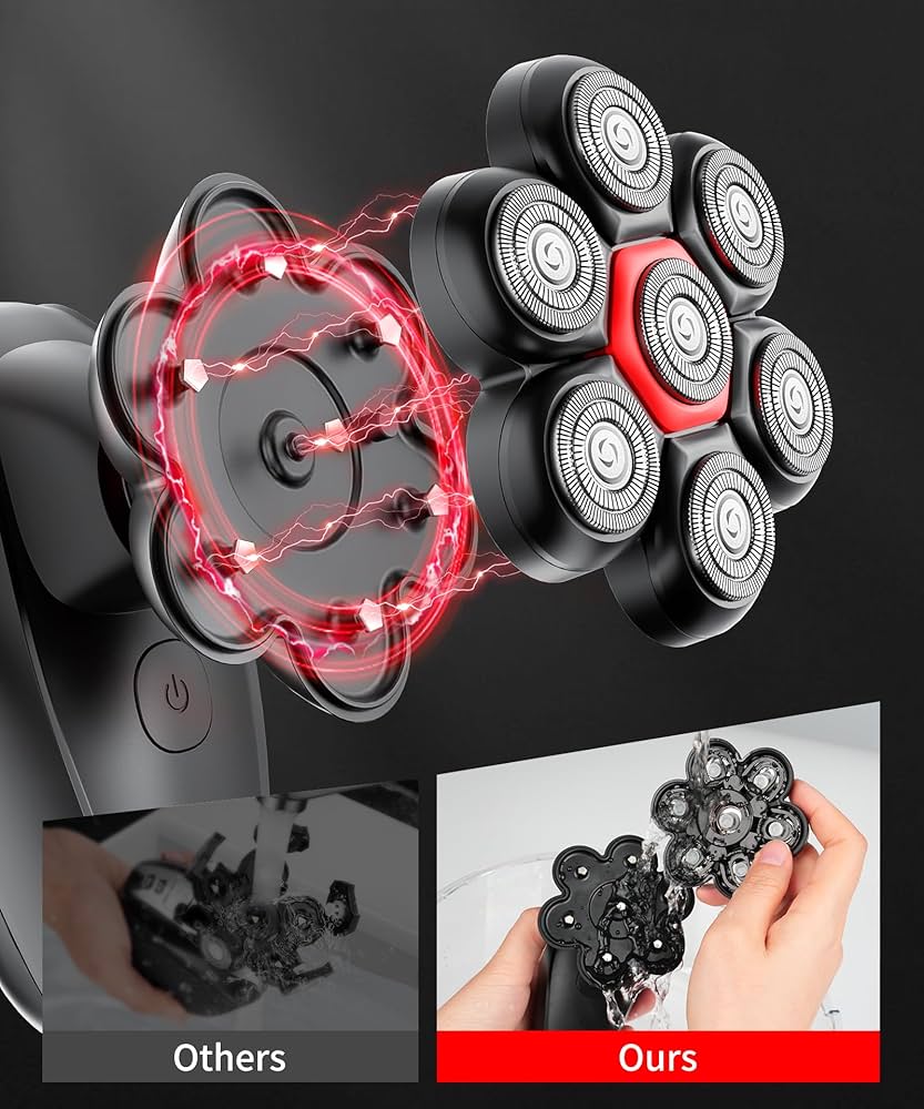 Amazon.com: Head Shavers for Bald Men, Magnetic 7D Electric
